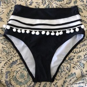 Cocoship high rise bikini bottom.